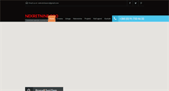 Desktop Screenshot of nekretnineoro.com